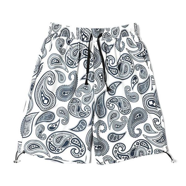 men's shorts men cotton loose streetwear fashion printed knee length pants high street wild short, White;black
men's shorts men cotton loose streetwear fashion printed knee length pants high street wild short, White;black