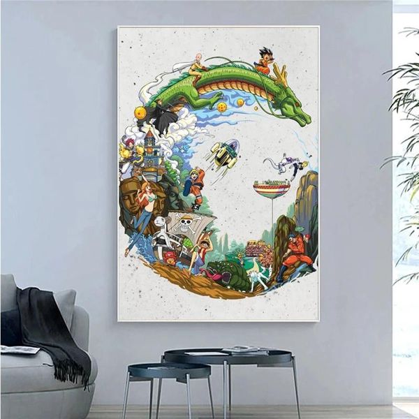 paintings classic anime dragon naruto one piece ball guko luffy canvas painting poster wall art picture for living room home decor cuadros
paintings classic anime dragon naruto one piece ball guko luffy canvas painting poster wall art picture for living room home decor cuadros