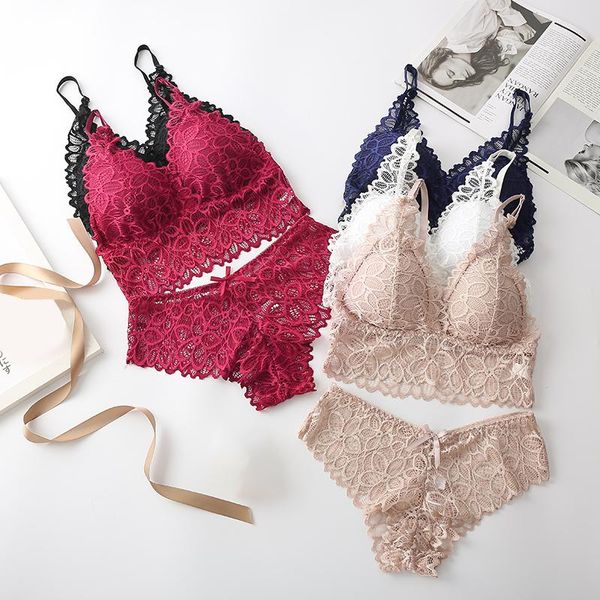 yoga outfit women lace bra sets seamless underwear backless vest panties lingerie padded bralette ultrathin briefs female intimates
yoga outfit women lace bra sets seamless underwear backless vest panties lingerie padded bralette ultrathin briefs female intimates