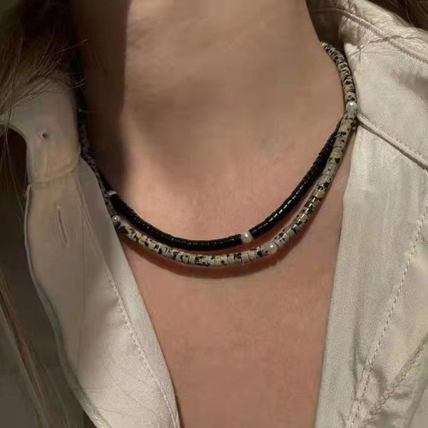chokers bohemian natural stone pearl necklace for woman fashion leopard print polka dot boutique jewelry accessories gift 2022, Golden;silver
chokers bohemian natural stone pearl necklace for woman fashion leopard print polka dot boutique jewelry accessories gift 2022, Golden;silver