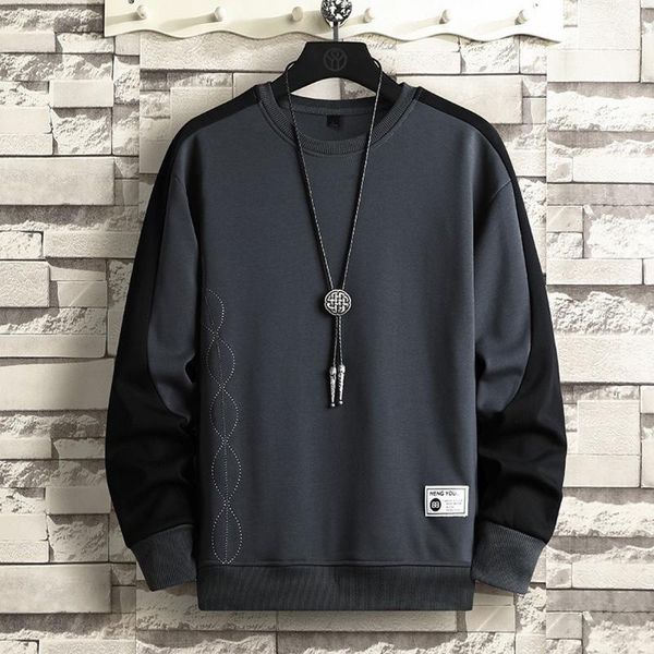men's hoodies & sweatshirts mens long sleeve shirts 2021 patchwork men crewneck fashion clothing streetwear sweatshirt, Black
men's hoodies & sweatshirts mens long sleeve shirts 2021 patchwork men crewneck fashion clothing streetwear sweatshirt, Black