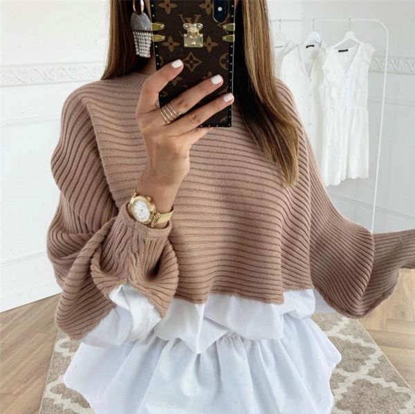 autumn women patchwork shirts long lantern sleeve crew neck ruffles ladies loose blouses 2021 casual female shirts, White
autumn women patchwork shirts long lantern sleeve crew neck ruffles ladies loose blouses 2021 casual female shirts, White