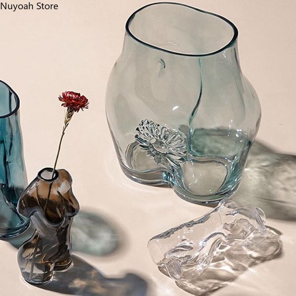 creative human body shape glass vase hydroponic flower ornaments home art decoration furnishings modern living room decoration
creative human body shape glass vase hydroponic flower ornaments home art decoration furnishings modern living room decoration