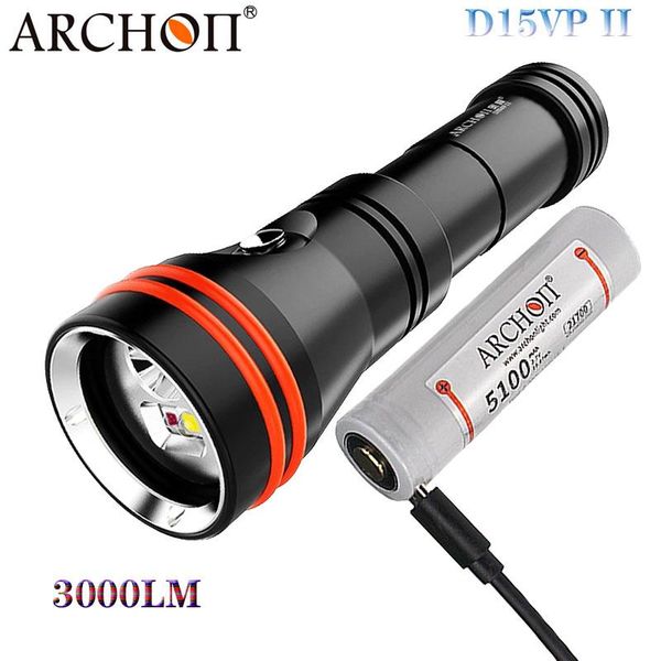 flashlights torches archon d15vp ii w21vp dive video light 3 color 3000lm hd fill with 21700 type-c usb charging battery
flashlights torches archon d15vp ii w21vp dive video light 3 color 3000lm hd fill with 21700 type-c usb charging battery
