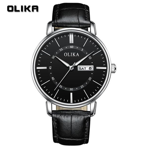 olika leather quartz watch for men auto date waterproof men watch business casual man watches mens watches big, Slivery;brown
olika leather quartz watch for men auto date waterproof men watch business casual man watches mens watches big, Slivery;brown