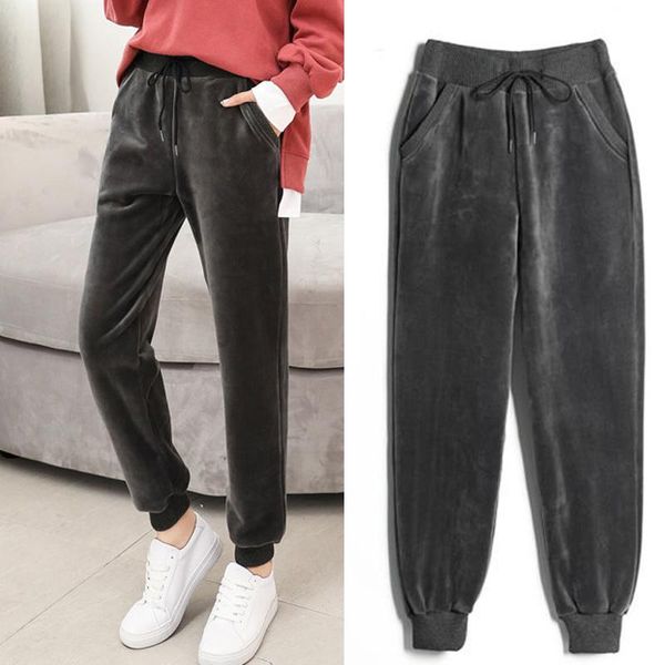women's pants & capris winter fall women lady grey black elastic high waisted fleece thick velvet harem , woman 3xl casual velour trous, Black;white
women's pants & capris winter fall women lady grey black elastic high waisted fleece thick velvet harem , woman 3xl casual velour trous, Black;white