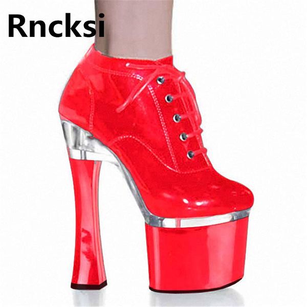 dress shoes rncksi women high-heeled platform pole dance fashion 18cm square heel ankle women's pumps, Black
dress shoes rncksi women high-heeled platform pole dance fashion 18cm square heel ankle women's pumps, Black