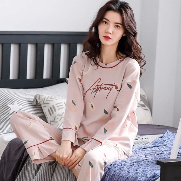 winter pajamas women's cotton cute korean long sleeve suit can be worn outside spring and autumn days student cartoon home, Black;red
winter pajamas women's cotton cute korean long sleeve suit can be worn outside spring and autumn days student cartoon home, Black;red