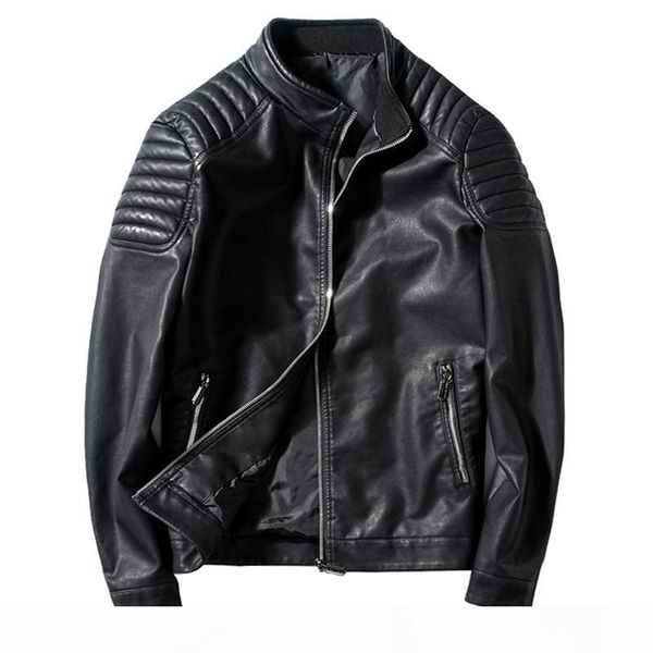 wholesale hight quality motorcycle man leather motorbike biker jacket coat moto riding pu casual jacket winter fashion boys, Black
wholesale hight quality motorcycle man leather motorbike biker jacket coat moto riding pu casual jacket winter fashion boys, Black