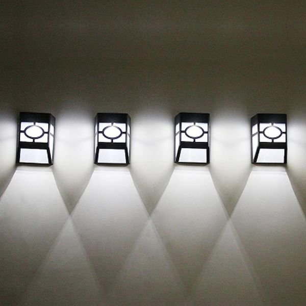 solar lamps 4pcs led lights outdoor waterproof wall lamp garden motion sensor decoration garage security fence pathway
solar lamps 4pcs led lights outdoor waterproof wall lamp garden motion sensor decoration garage security fence pathway