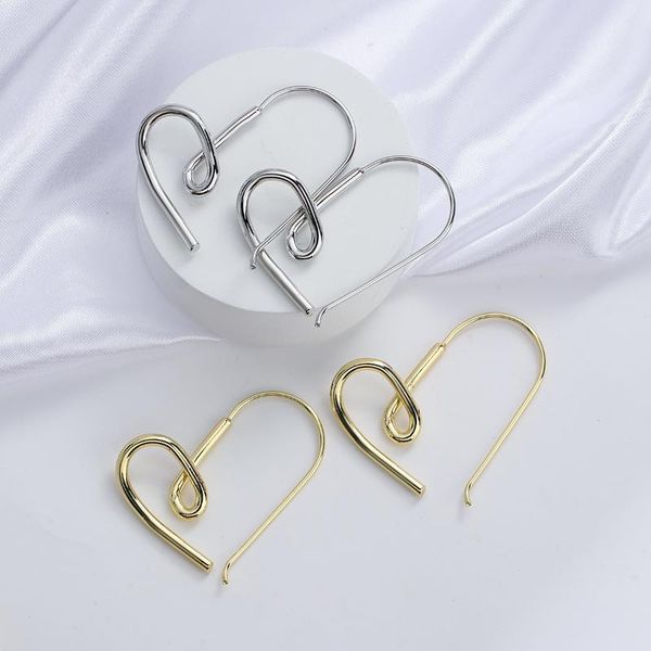 dangle & chandelier aensoa 2021 simple heart shape metal geometric drop earrings for women metallic gold silver color hook korea jewelry
dangle & chandelier aensoa 2021 simple heart shape metal geometric drop earrings for women metallic gold silver color hook korea jewelry