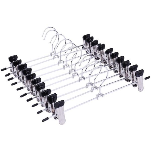 hangers & racks 10pcs non-slip stainless steel drying clothes hanger with clips for coat trouser pants (black)
hangers & racks 10pcs non-slip stainless steel drying clothes hanger with clips for coat trouser pants (black)