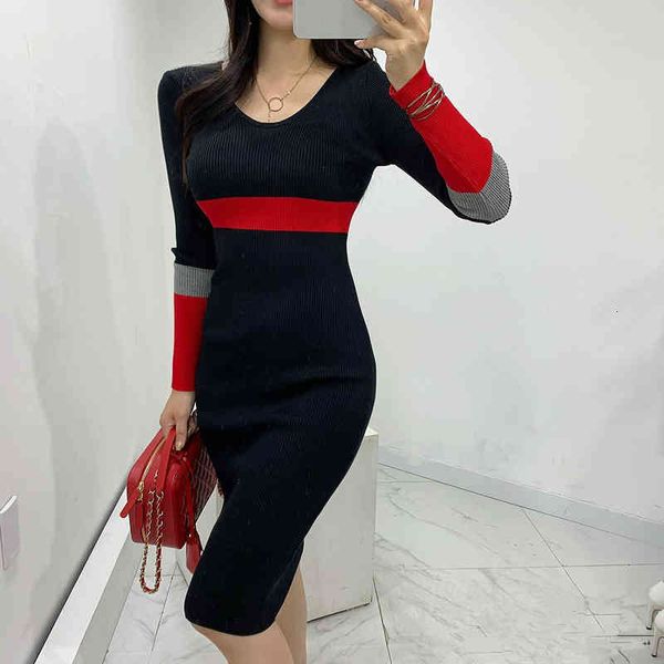 autumn women long knitted dresses slim black v-neck stretch long-sleeved elegant winter knitting sweater pencil dress, Black;gray
autumn women long knitted dresses slim black v-neck stretch long-sleeved elegant winter knitting sweater pencil dress, Black;gray