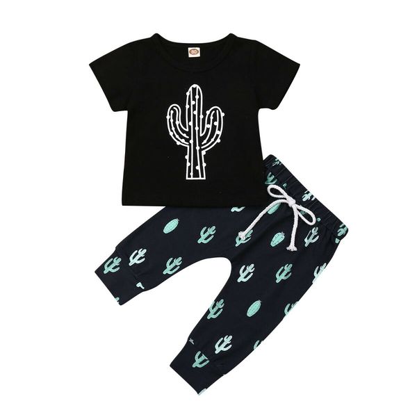 toddlers baby boys summer casual clothes sets cactus print t-shirt +pants outfit sets summer clothes, White
toddlers baby boys summer casual clothes sets cactus print t-shirt +pants outfit sets summer clothes, White
