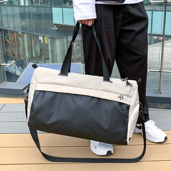 duffel bags fitness travel bag portable large capacity luggage yoga sports and shoe compartment can be customized
duffel bags fitness travel bag portable large capacity luggage yoga sports and shoe compartment can be customized