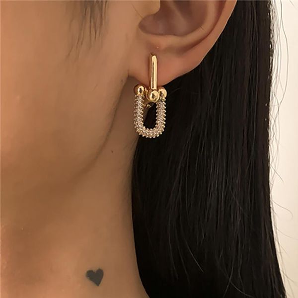 dangle & chandelier design trendy lock buckle earrings for women thick link detachable pave inlaid zirconia drop earring party jewel, Silver
dangle & chandelier design trendy lock buckle earrings for women thick link detachable pave inlaid zirconia drop earring party jewel, Silver
