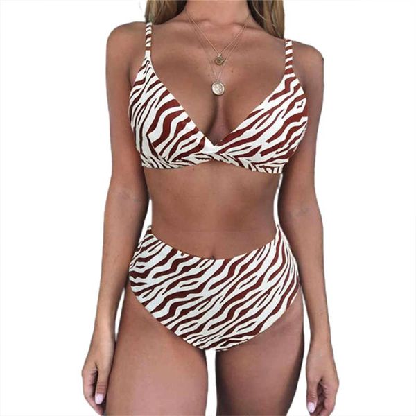 women's swimwear summer ladies zebra print bikini set women high waist push up two piece bathing suits, White;black
women's swimwear summer ladies zebra print bikini set women high waist push up two piece bathing suits, White;black