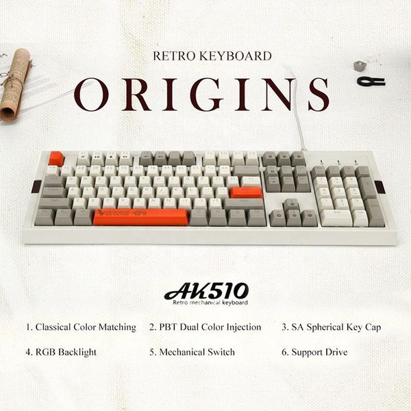 keyboards ajazz ak510 gaming mechanical keyboard 104-key pbt wired rgb backlit black/blue/brown switch anti-ghosting ergonomic
keyboards ajazz ak510 gaming mechanical keyboard 104-key pbt wired rgb backlit black/blue/brown switch anti-ghosting ergonomic