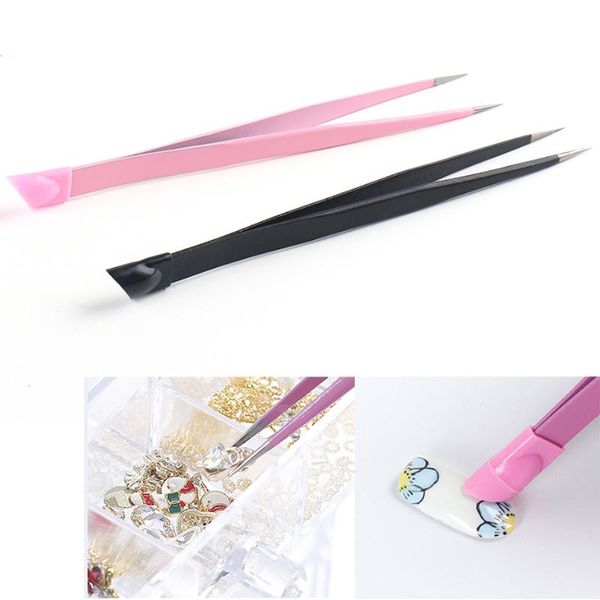 eyebrow tools & stencils 2pcs nail art double-headed tweezers multifunctional sticker rhinestones picking tool with silicone pressing equipm
eyebrow tools & stencils 2pcs nail art double-headed tweezers multifunctional sticker rhinestones picking tool with silicone pressing equipm