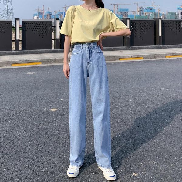 women's jeans light blue woman loose high waist denim straight women korean pants ladies trousers summer 2021 rugged
women's jeans light blue woman loose high waist denim straight women korean pants ladies trousers summer 2021 rugged