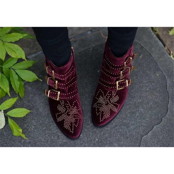 boots younger women of velvet vine color flowers cravejaded ladies fivela ankle fashion dot toe female horsemen heel tlyo, Black
boots younger women of velvet vine color flowers cravejaded ladies fivela ankle fashion dot toe female horsemen heel tlyo, Black