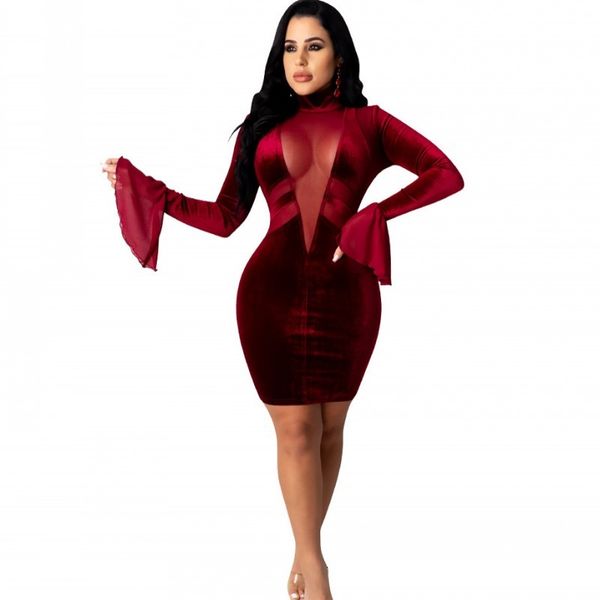 crop pattern velvet pencil dress for woman 2021 spring fashion turtleneck high enlargement sleeve elegant streetwear dresses l2xr, Black;gray
crop pattern velvet pencil dress for woman 2021 spring fashion turtleneck high enlargement sleeve elegant streetwear dresses l2xr, Black;gray