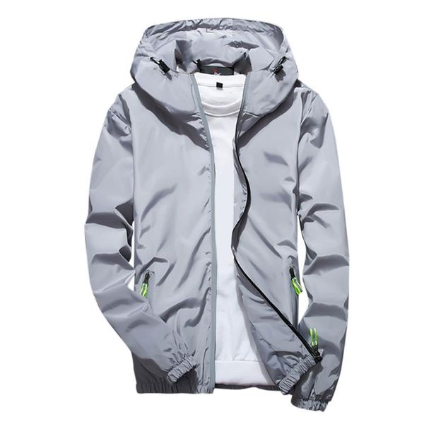 men's jackets coats winter autumn men hoodie reflective zipper male polyester solid coat plus size jacket casual, Black;brown
men's jackets coats winter autumn men hoodie reflective zipper male polyester solid coat plus size jacket casual, Black;brown