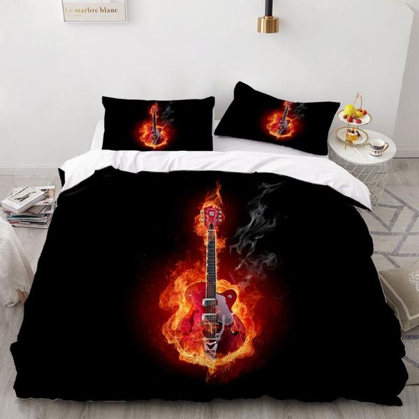 bedding sets burning guitar set 3 piece cover musical instrument duvet luxury bed quilt kids
bedding sets burning guitar set 3 piece cover musical instrument duvet luxury bed quilt kids