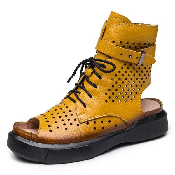 sandals 2021 fashion ladies openwork flat gladiator women platform open toe genuine leather summer cool boots, Black
sandals 2021 fashion ladies openwork flat gladiator women platform open toe genuine leather summer cool boots, Black