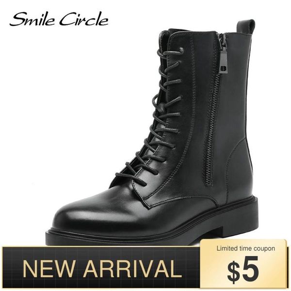 boots smile circle ankle women flats platform shoes autumn fashion comfortable round side zipper ladies short, Black
boots smile circle ankle women flats platform shoes autumn fashion comfortable round side zipper ladies short, Black