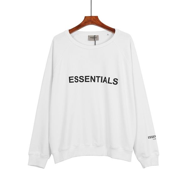 chao brand fog essentials new double line high street chest letter round neck pressure rubber pullover sweater, Black
chao brand fog essentials new double line high street chest letter round neck pressure rubber pullover sweater, Black