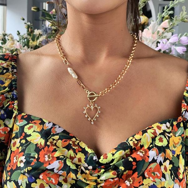pendant necklaces phyanic fashion heart rhinestone choker simulated pearl necklace for women girl trendy jewelry accessories, Silver
pendant necklaces phyanic fashion heart rhinestone choker simulated pearl necklace for women girl trendy jewelry accessories, Silver