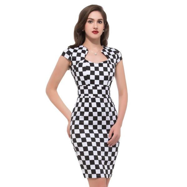 casual dresses retro vintage cap sleeve dress cotton hips-wrapped bodycon pencil elegant floral dot knee slim summer women, Black;gray
casual dresses retro vintage cap sleeve dress cotton hips-wrapped bodycon pencil elegant floral dot knee slim summer women, Black;gray