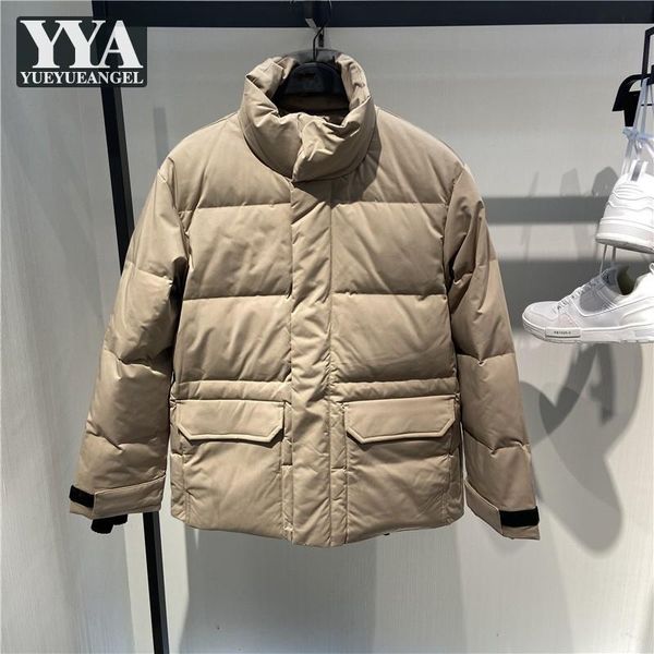 men's down & parkas mens coat stand collar windproof warm outerwear 2021 winter slim fit harajuku casual overcoat male cold jacket, Black
men's down & parkas mens coat stand collar windproof warm outerwear 2021 winter slim fit harajuku casual overcoat male cold jacket, Black