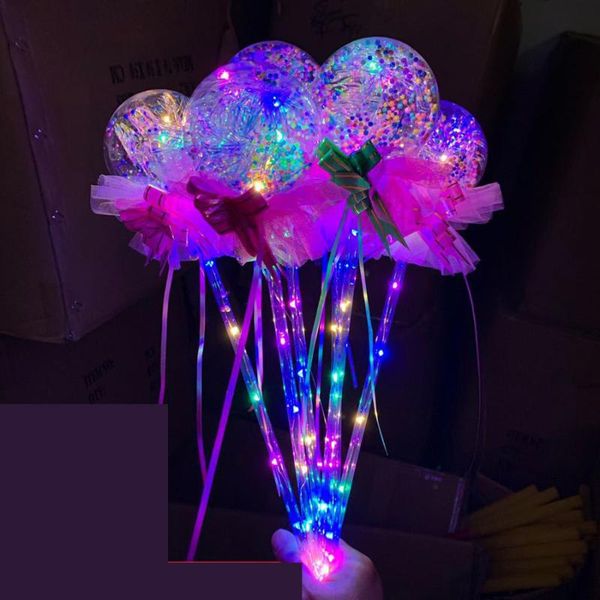 strings star ball magic wand wave children fairy stick luminous toy a277 
strings star ball magic wand wave children fairy stick luminous toy a277