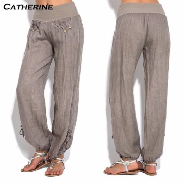 women's pants & capris women thin buttons cotton linen casual loose trouser wide leg high waist joggers good fabric#j3, Black;white
women's pants & capris women thin buttons cotton linen casual loose trouser wide leg high waist joggers good fabric#j3, Black;white