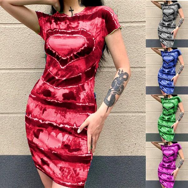 casual dresses 2021 summer women's love printed short-sleeved bag hip dress retro print round neck slim pullover mini femme robe vestid, Black;gray
casual dresses 2021 summer women's love printed short-sleeved bag hip dress retro print round neck slim pullover mini femme robe vestid, Black;gray