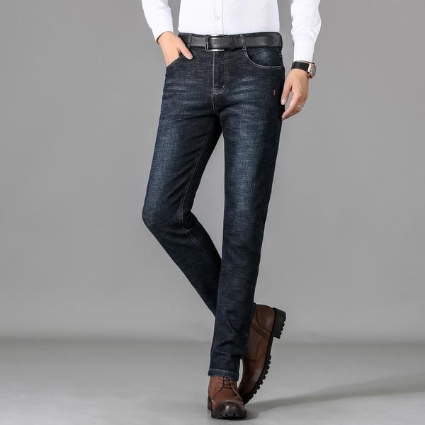 men's jeans 2021 fall/winter slim jeans/urban fashion stretch cotton dark blue straight brand classic
men's jeans 2021 fall/winter slim jeans/urban fashion stretch cotton dark blue straight brand classic