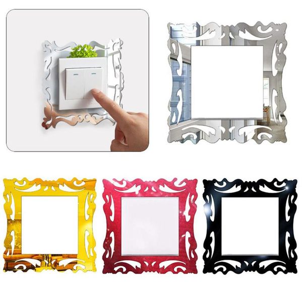wall stickers 1pcs diy switch creative mirror acrylic sticker socket decor hollow out cover 15*14cm
wall stickers 1pcs diy switch creative mirror acrylic sticker socket decor hollow out cover 15*14cm