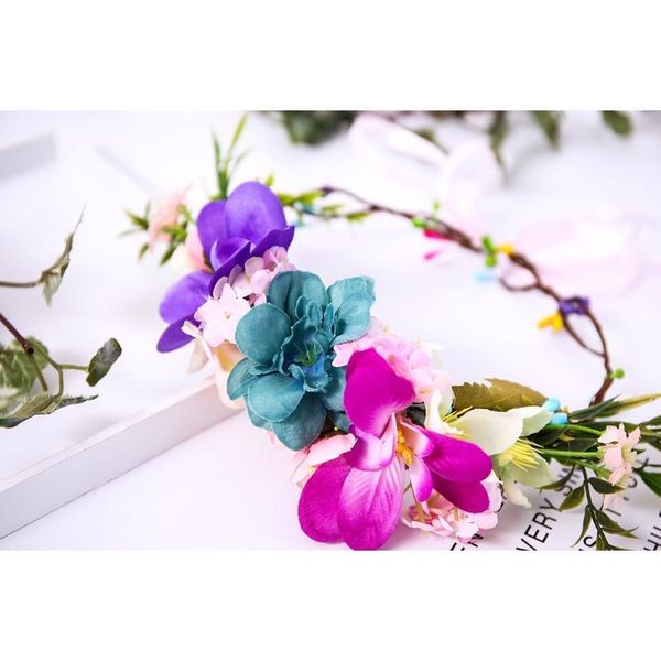 women flower crown festival wedding girl party headband hair accessories flower wreath bride bridesmaid headdress floral qylsls
women flower crown festival wedding girl party headband hair accessories flower wreath bride bridesmaid headdress floral qylsls