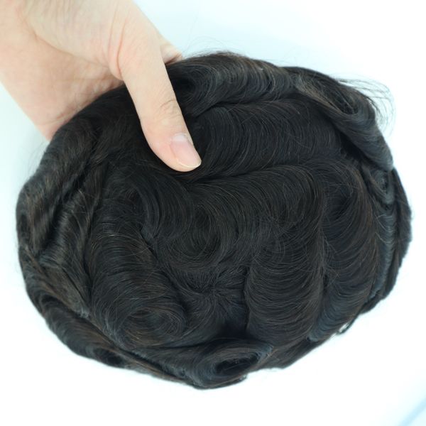 duro mono pu human hair toupee for men,fine mono toupee with polyskin with gauze indian remy hair toupee, Black
duro mono pu human hair toupee for men,fine mono toupee with polyskin with gauze indian remy hair toupee, Black