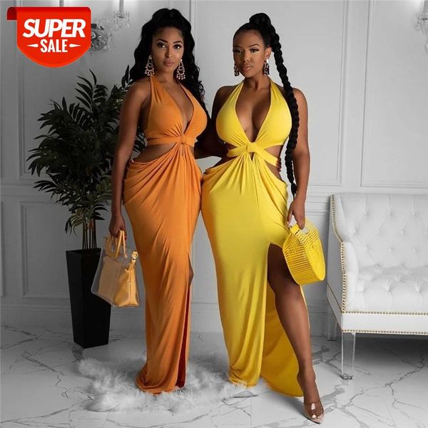 hirigin 2021 new summer backless women dress hollow out side split long dress elegant club party beach style vestidos #tt2z, Black;gray
hirigin 2021 new summer backless women dress hollow out side split long dress elegant club party beach style vestidos #tt2z, Black;gray