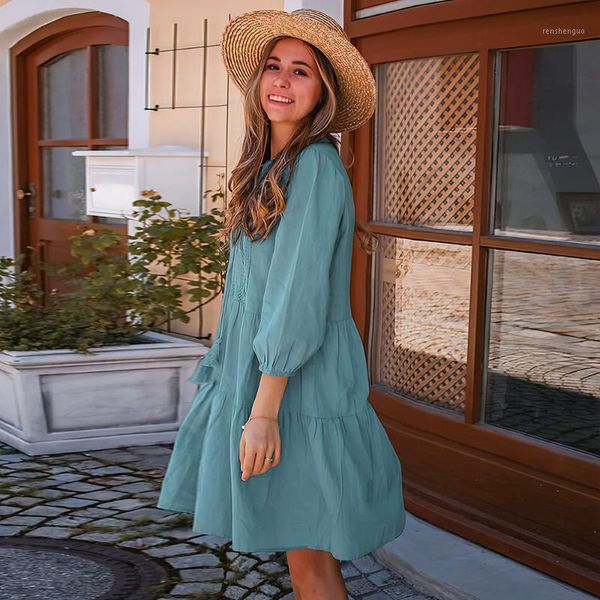 women's swimwear blue rayon tassel strap beach dress loose casual plus size bikini cover up 2021 summer women bathing suit beachwear dr, White;black
women's swimwear blue rayon tassel strap beach dress loose casual plus size bikini cover up 2021 summer women bathing suit beachwear dr, White;black