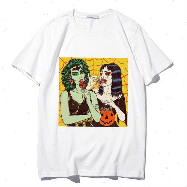 women t shirt summer casual funny cartoon printed o neck t shirt beautiful harajuku t shirt womens ullzang retro streetwear, White
women t shirt summer casual funny cartoon printed o neck t shirt beautiful harajuku t shirt womens ullzang retro streetwear, White