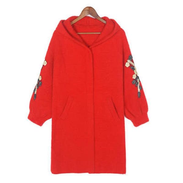 women's fur & faux 2021 autumn winter coats imitation mink velvet overcoats female clothes trendy lady long hooded embroidery, Black
women's fur & faux 2021 autumn winter coats imitation mink velvet overcoats female clothes trendy lady long hooded embroidery, Black