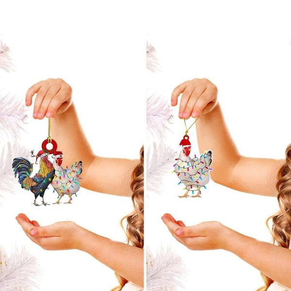 christmas decorations chicken pendant vivid wearing hat 2 styles acrylic rooster ornament for hom
christmas decorations chicken pendant vivid wearing hat 2 styles acrylic rooster ornament for hom