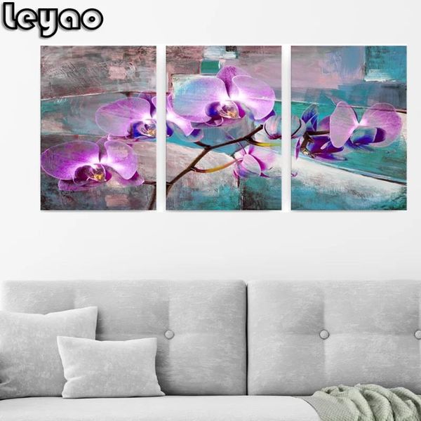 diamond painting 5d full square / round art 3 piece embroidery triptych purple magnolia for living room home decor
diamond painting 5d full square / round art 3 piece embroidery triptych purple magnolia for living room home decor