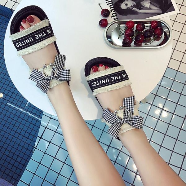 luxury flat sandals for women casual shoes summer ladies sandals bow casual shoes platform women's sandalia feminina#g3, Black
luxury flat sandals for women casual shoes summer ladies sandals bow casual shoes platform women's sandalia feminina#g3, Black