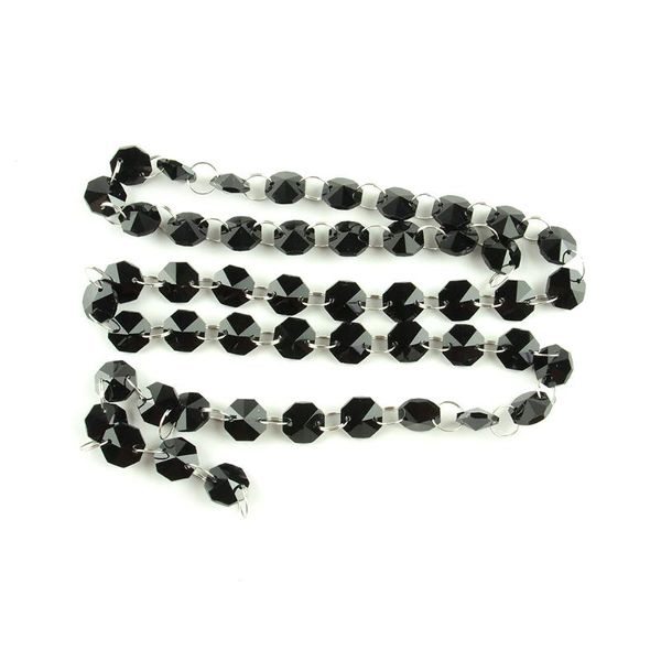 chandelier crystal 5m/50m black color 14mm beads with rings glass strands for wedding curtain garlands chains home decoration
chandelier crystal 5m/50m black color 14mm beads with rings glass strands for wedding curtain garlands chains home decoration