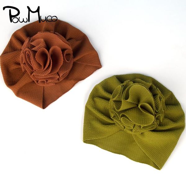 powmuco 18*17 cm solid color newborn hats handmade flower baby girls caps elastic children turban infant headwear kids gifts
powmuco 18*17 cm solid color newborn hats handmade flower baby girls caps elastic children turban infant headwear kids gifts